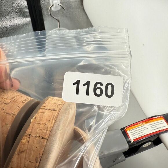 Sam Edelman Women's Yuki Sandals Size 11 Suede Strappy Cork Wedge Platform - Picture 14 of 14